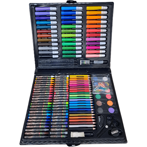 Maleta de Pintura Dino Selvagem c/ 150 Peças UNICA - Kidverte